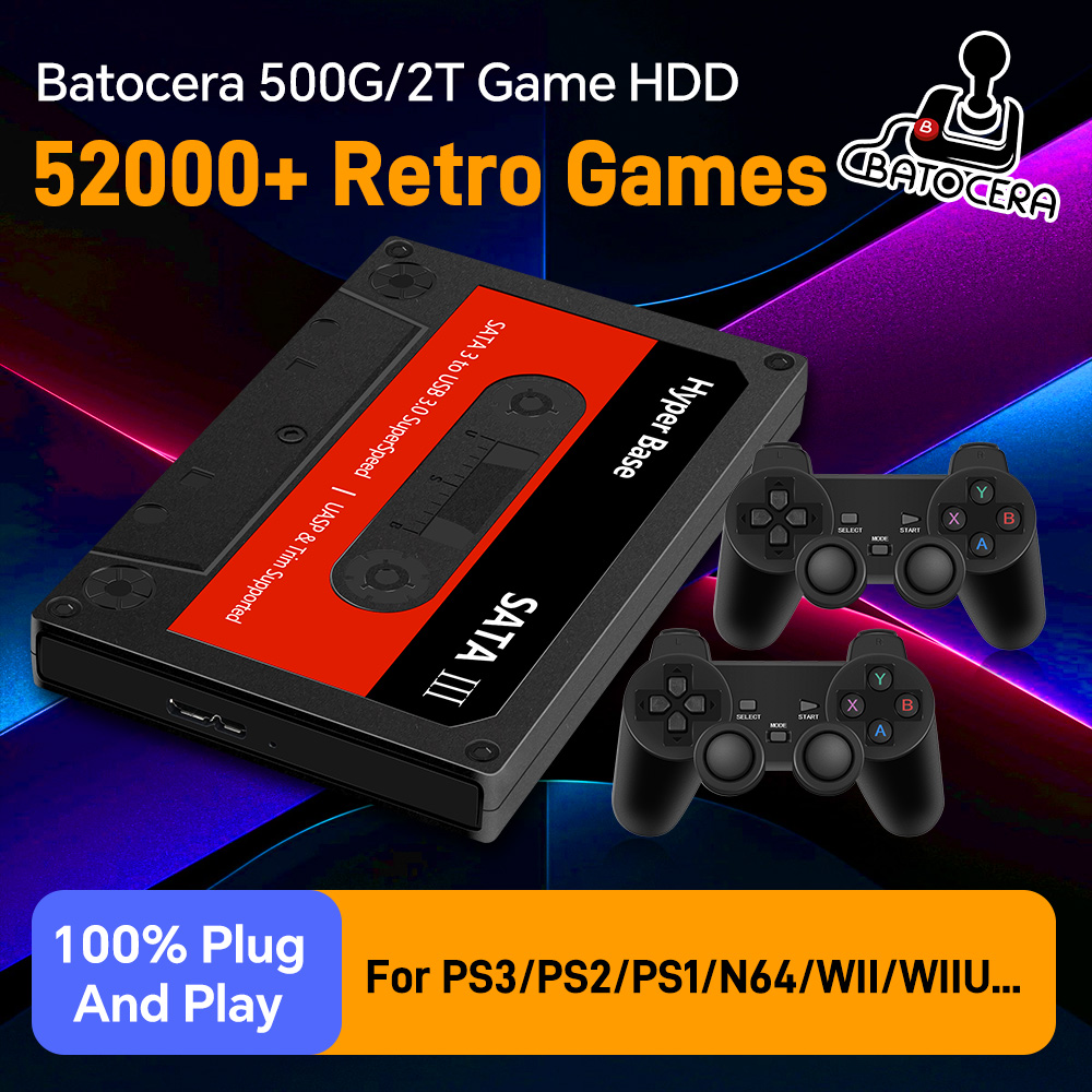 Retro Gaming Batocera - Batocera 500G Retro Game Hard Drive