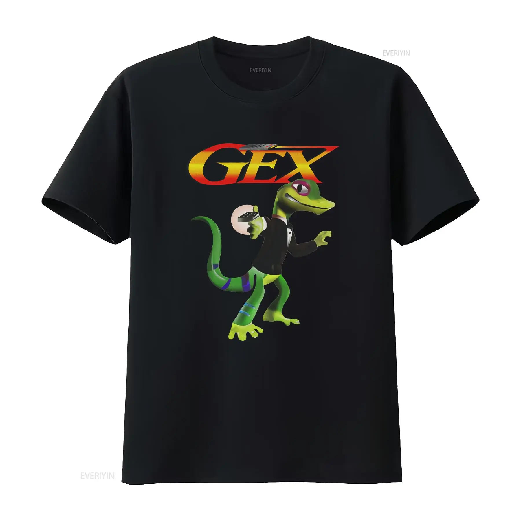 Retro Gaming Gamestop - Gecko Game T Shirt Ps1 Classic