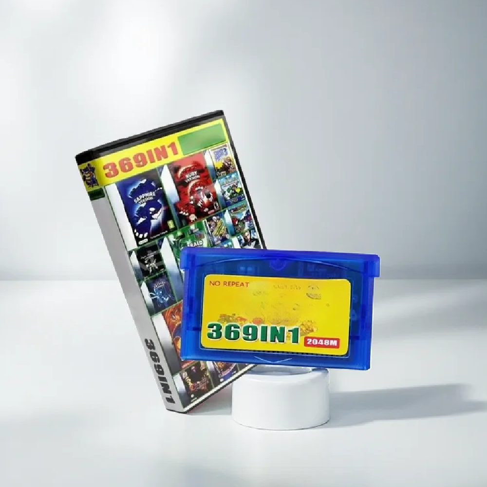 Retro Gaming Gif - 369 in 1 GBA Game Cartridge