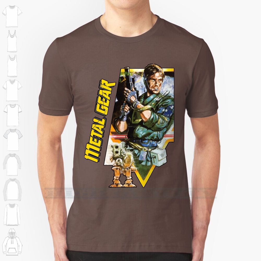 Retro Gaming Gamestop - Metal Gear 100% Cotton T Shirt