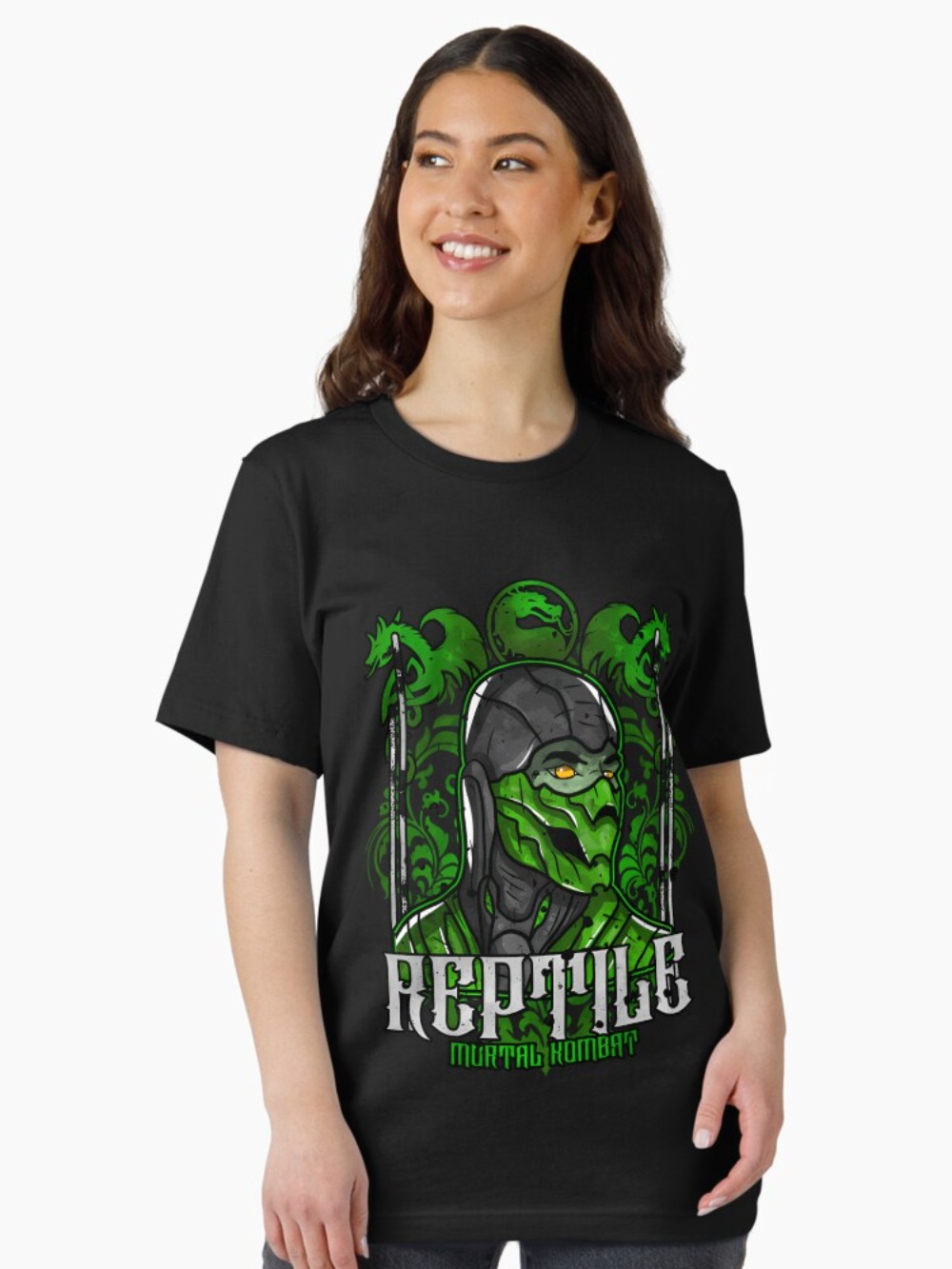 Mortal Kombat Reptile Portrait - Retro Gaming Gamestop 评论和价格