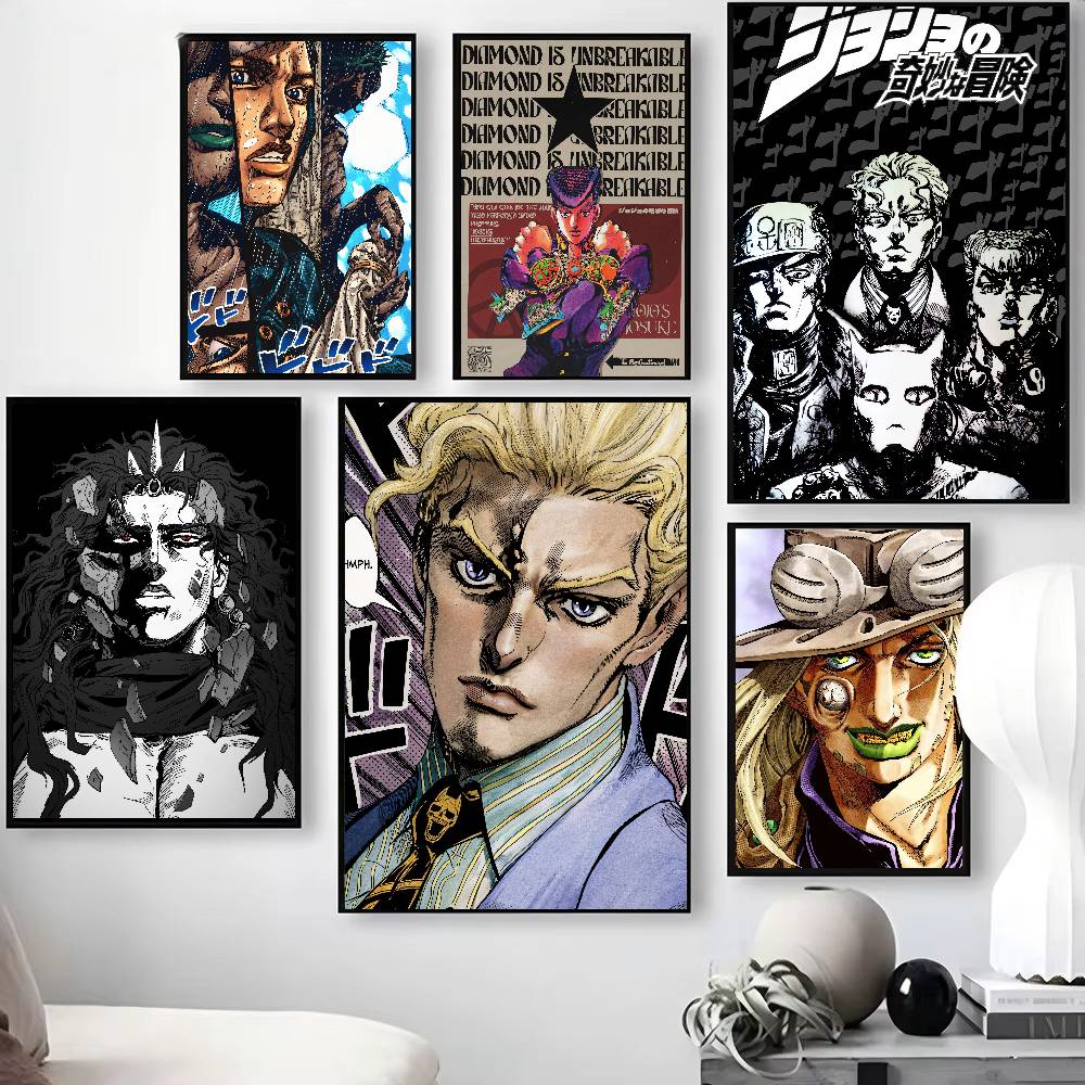 Popular Manga JoJo B-BizarreS  - Retro Gaming Wallpaper 评论和价格
