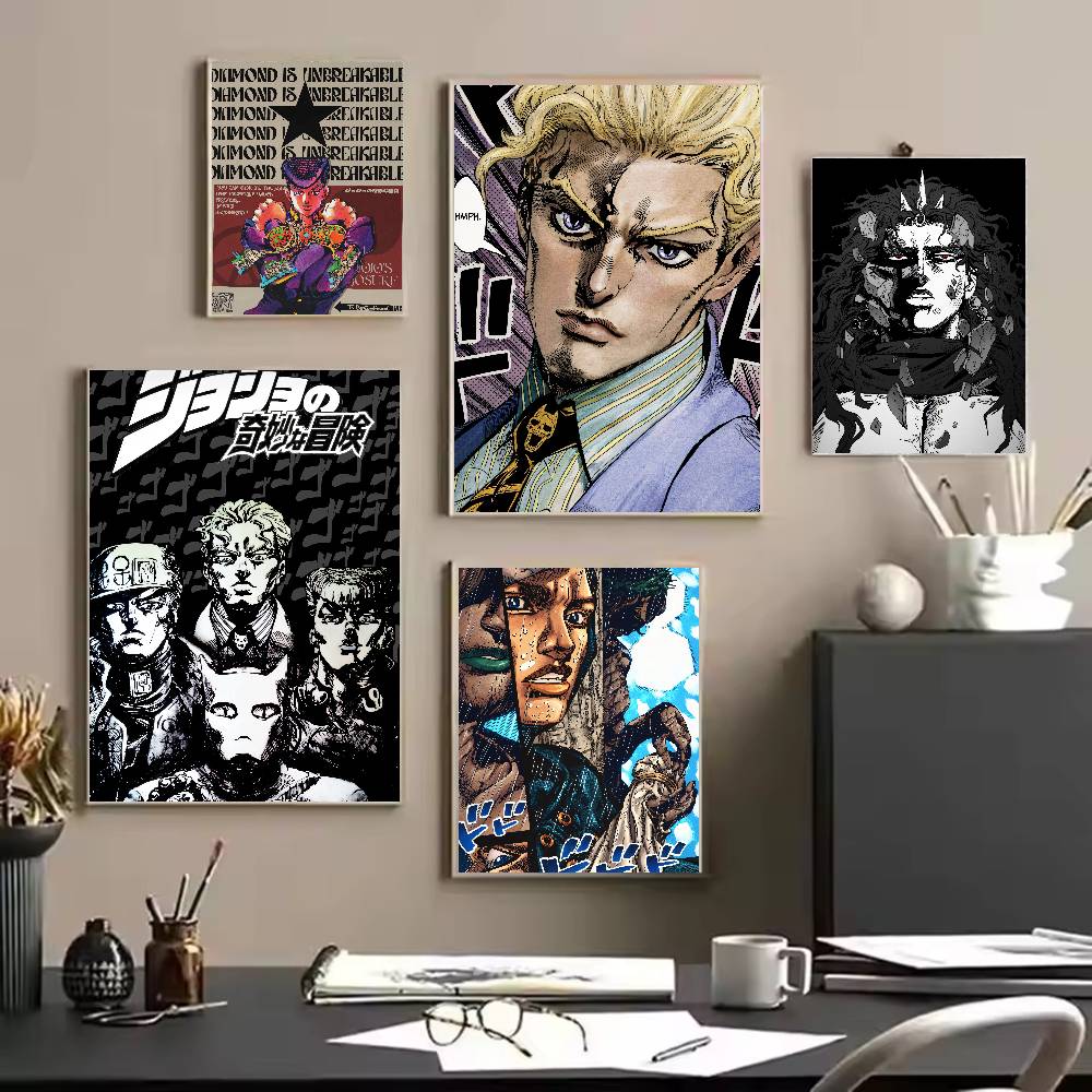 Popular Manga JoJo B-BizarreS  - Retro Gaming Wallpaper 评论和价格