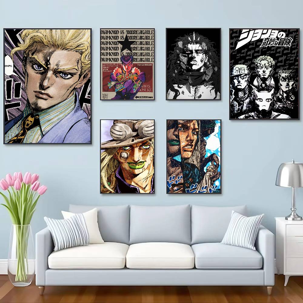 Popular Manga JoJo B-BizarreS  - Retro Gaming Wallpaper 评论和价格