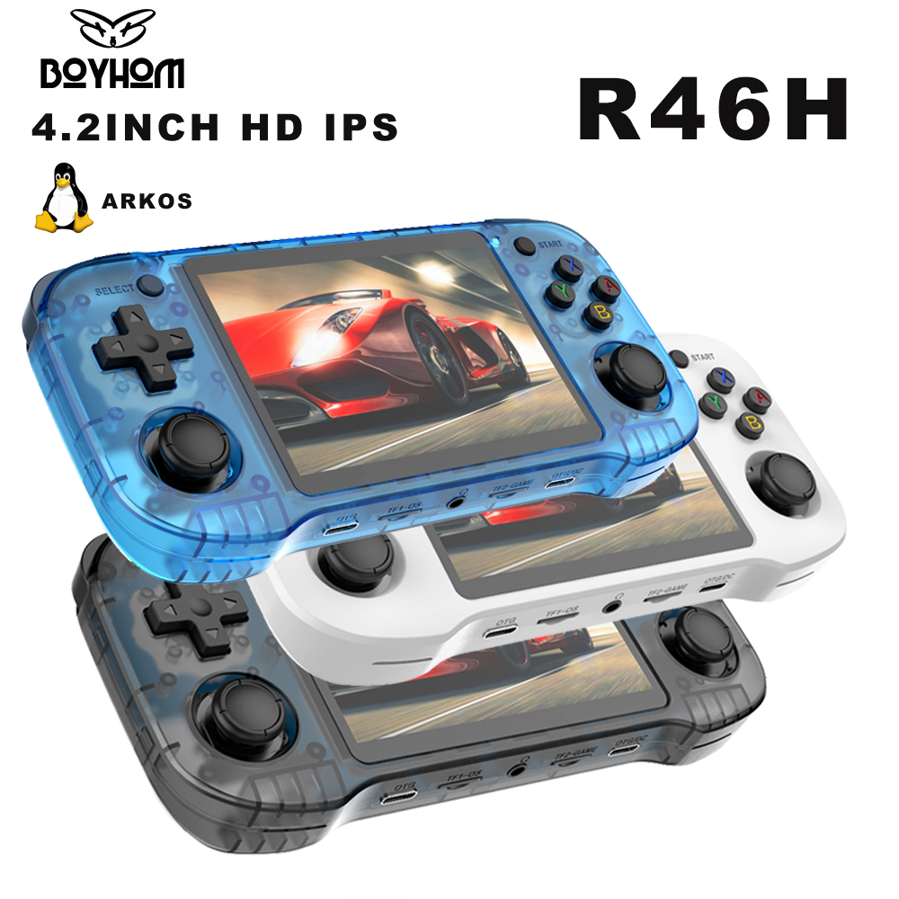 R46H Retro Handheld Game Conso - Retro Gaming On Linux 评论和价格