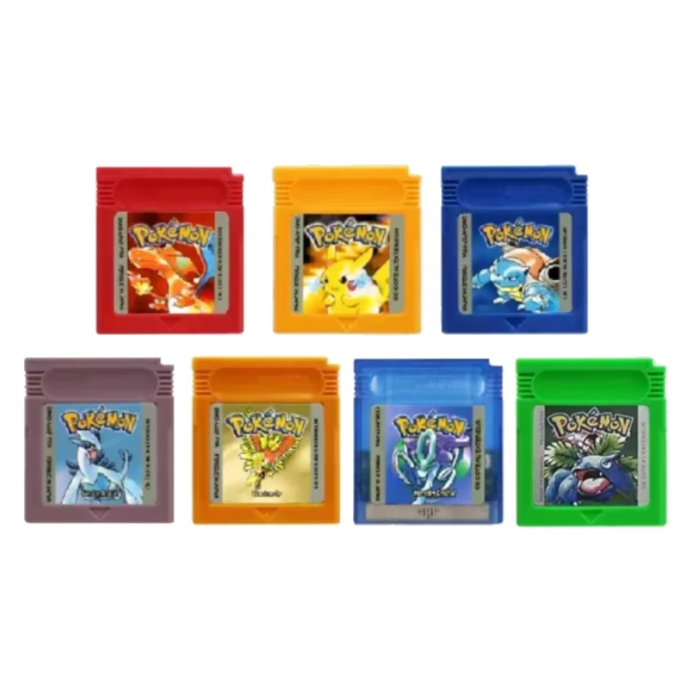 GBC 16 bit Pok é mon game cart - Retro Gaming Gif 评论和价格