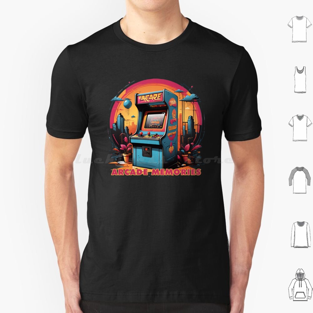 Arcade Memories-Arcade T Shirt - Retro Gaming Gamestop 评论和价格
