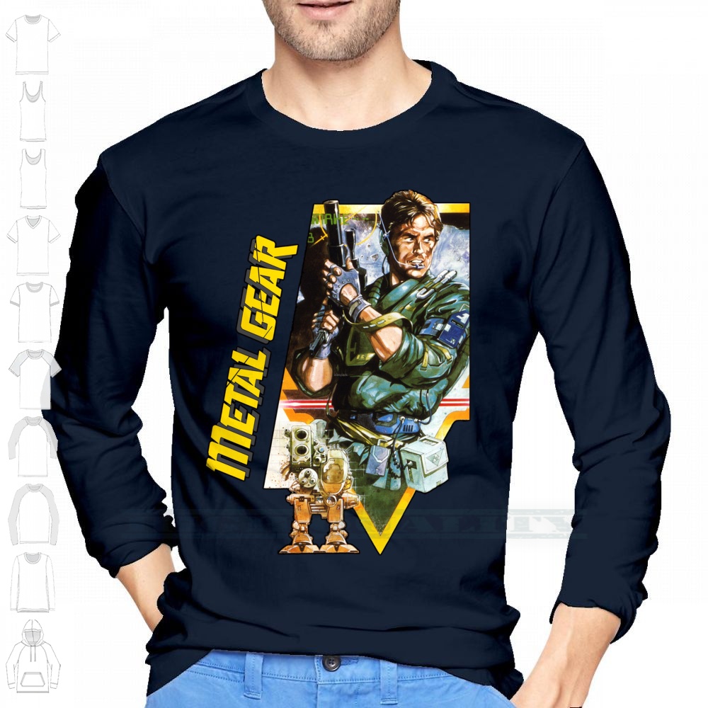 Metal Gear 100% Cotton T Shirt - Retro Gaming Gamestop 评论和价格