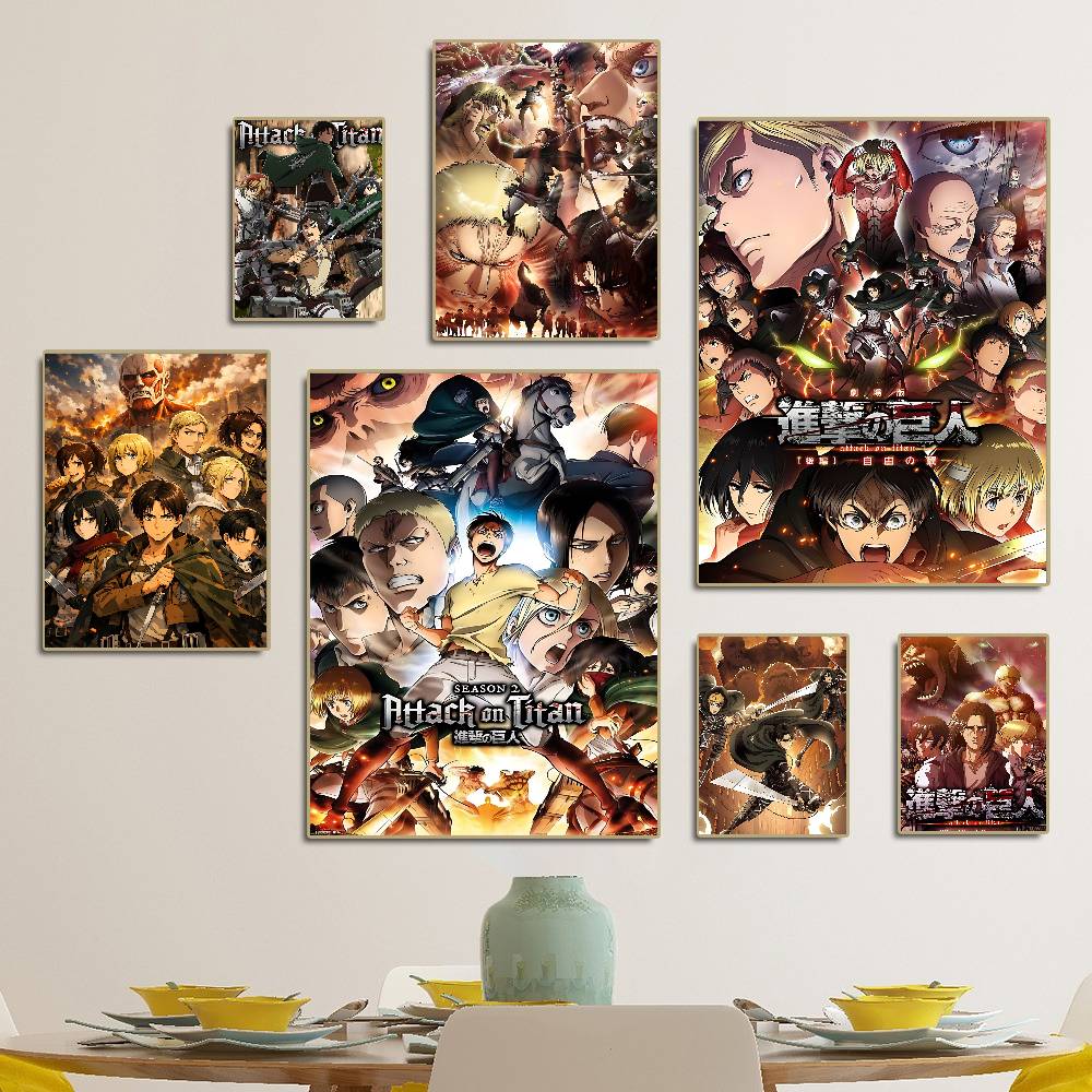 A-Attack On T-Titan Gaming Mov - Retro Gaming Wallpaper 评论和价格