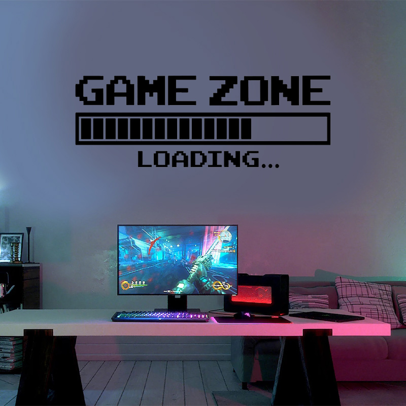 Gaming Zone Retro Loading Wall - Retro Gaming Wallpaper 评论和价格