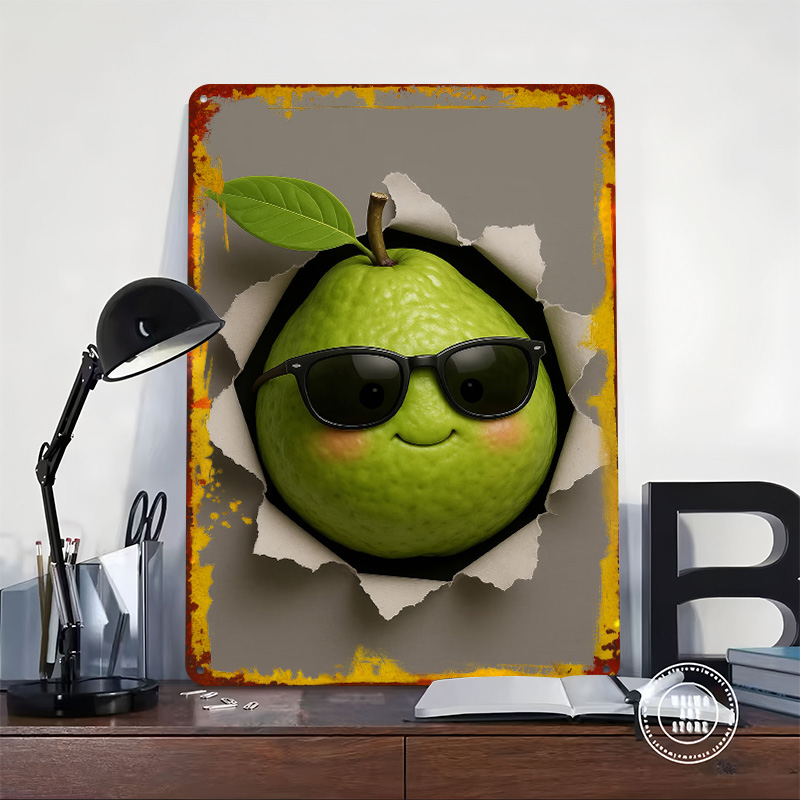 Cool Pear Bursting Through Pap - Retro Gaming Wallpaper 评论和价格