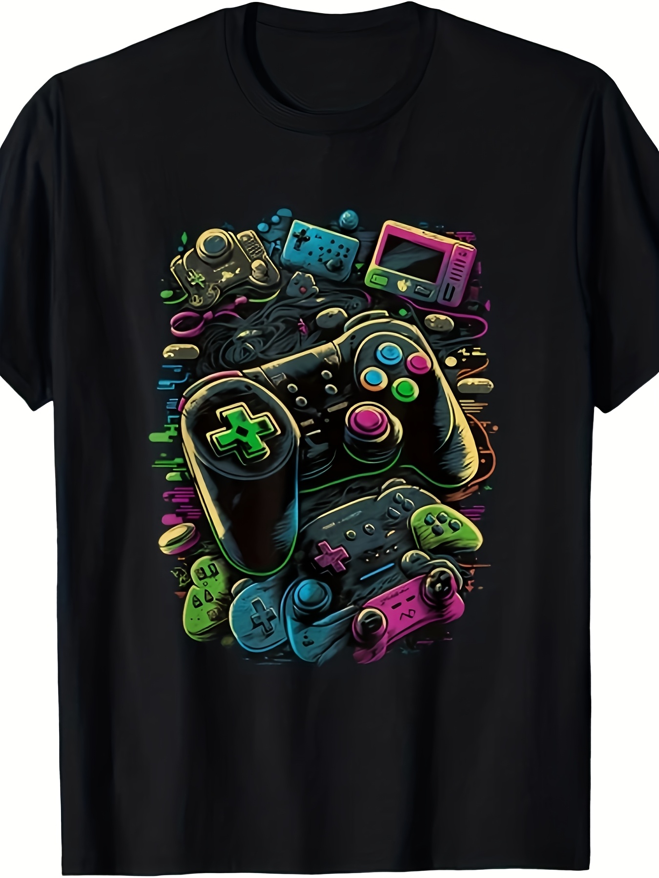 Men's Unisex Control Gamer TSh - Retro Gaming Gamestop 评论和价格