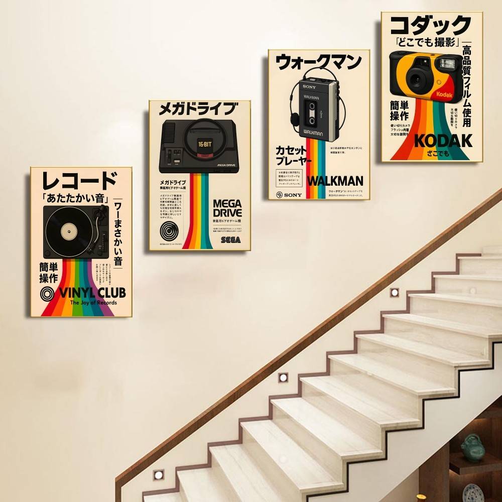 Vintage Nostalgic Game Console - Retro Gaming Wallpaper 评论和价格