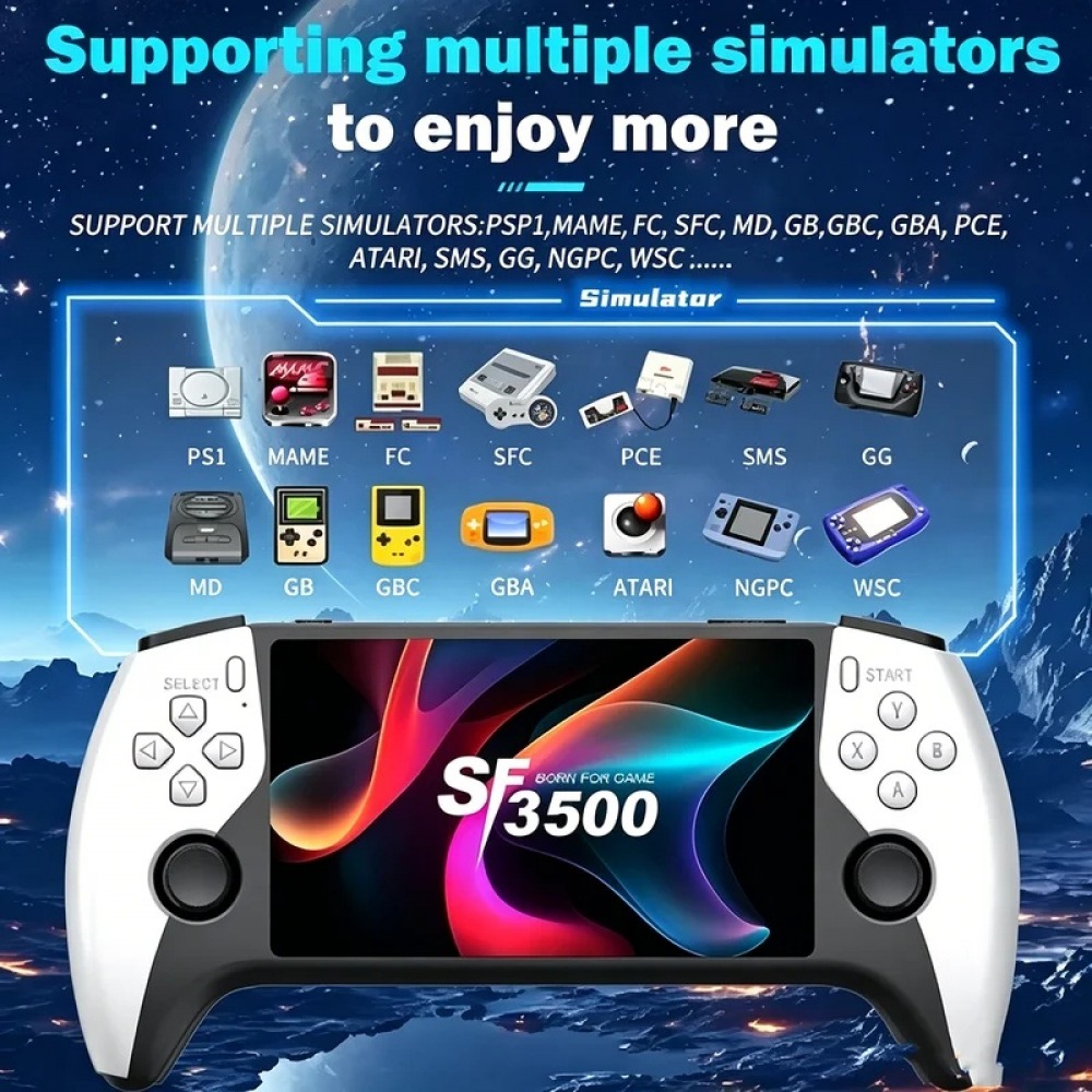 SF3500 5 inch Handheld Game Co - Retro Gaming Consoles 评论和价格